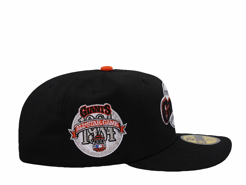 New Era San Francisco Giants All Star Game 1984 Black Prime 59Fifty Pre Curved Fitted Cap