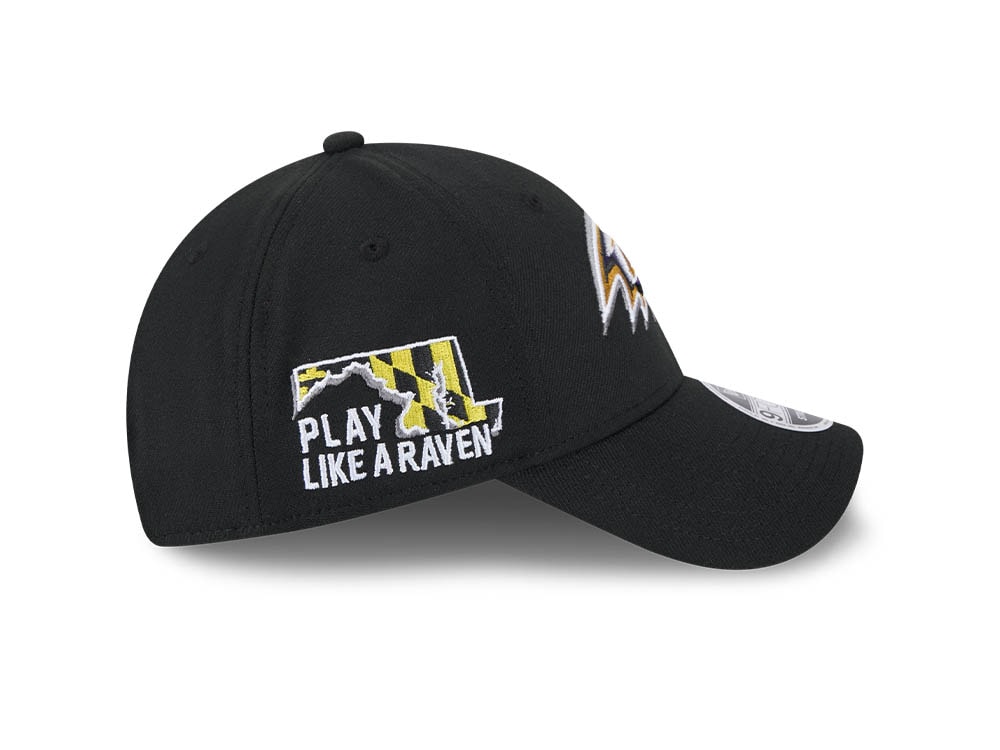 New Era Baltimore Ravens NFL24 Draft 9Forty Stretch Snapback Hat