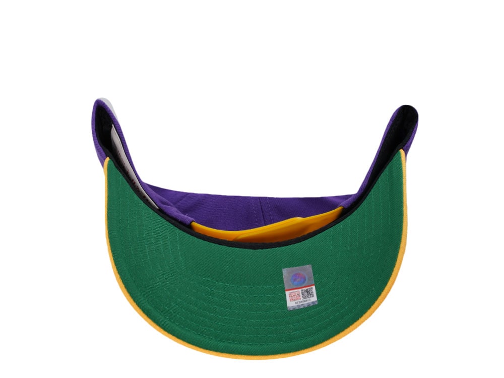 Mitchell & Ness LSU Tigers Pro Crown Fit Purple Snapback Hat