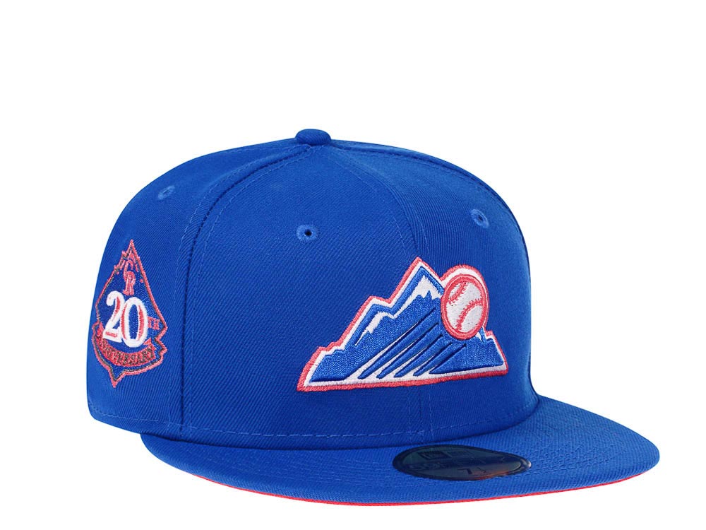 New Era Colorado Rockies 20th Anniversary Hawaiian Lava Edition 59Fifty Fitted Hat