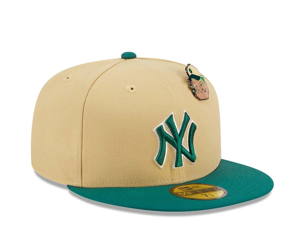 New Era New York Yankees The Elements Vegas Gold Two Tone Edition 59Fifty Fitted Hat