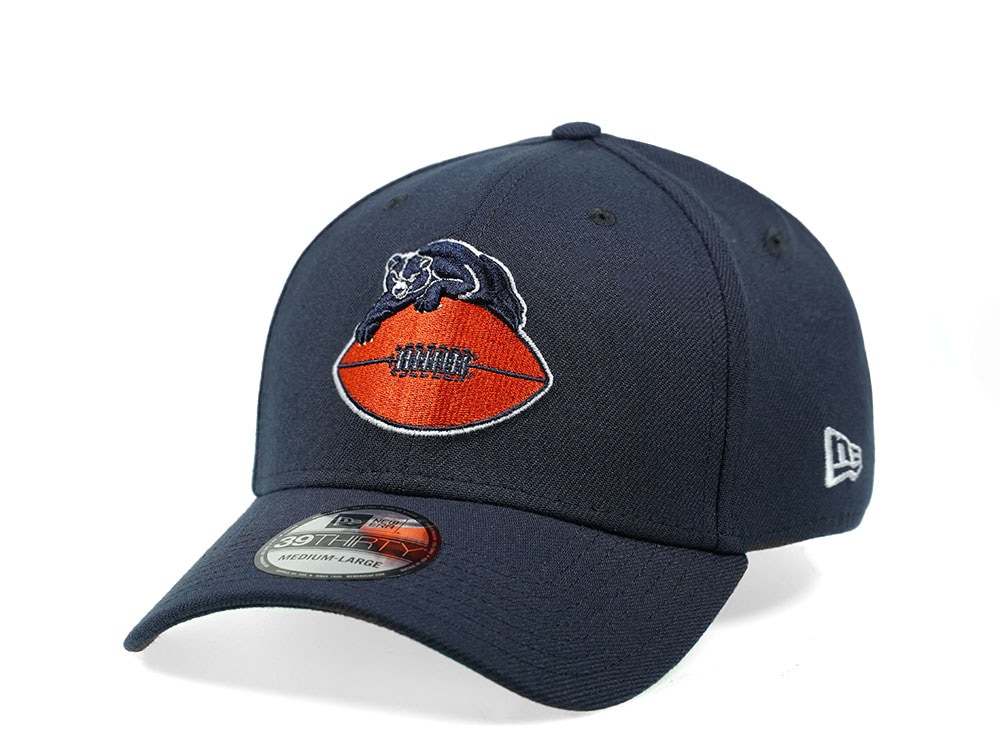 New Era Chicago Bears Throwback Primary Logo 39Thirty Stretch Hat