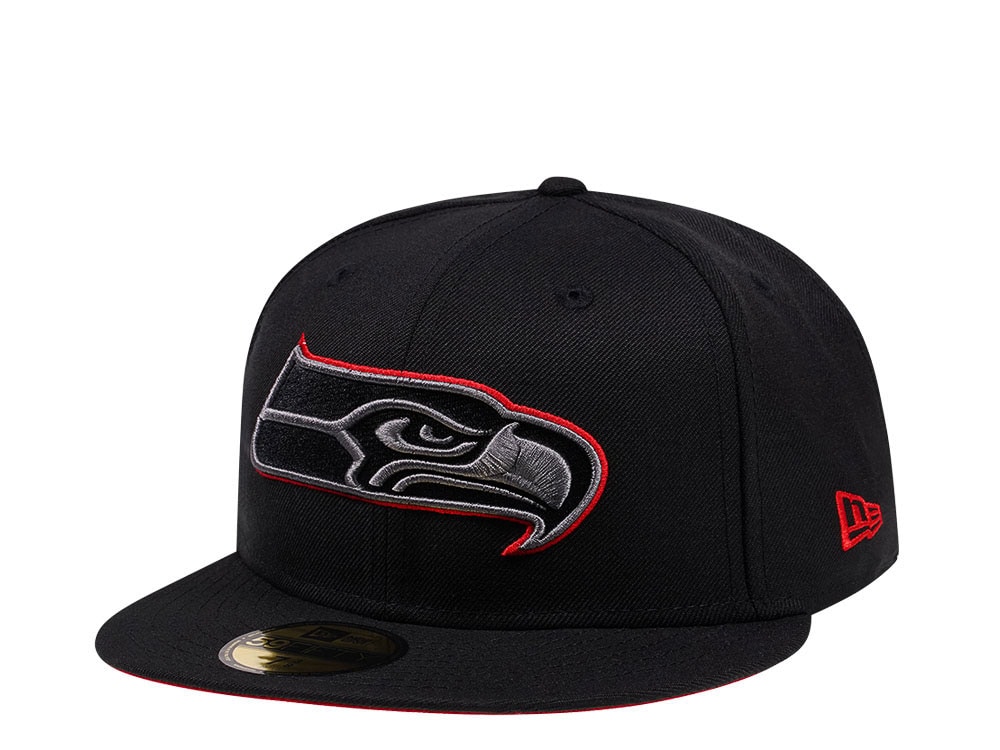 New Era Seattle Seahawks Red Action 59Fifty Fitted Hat