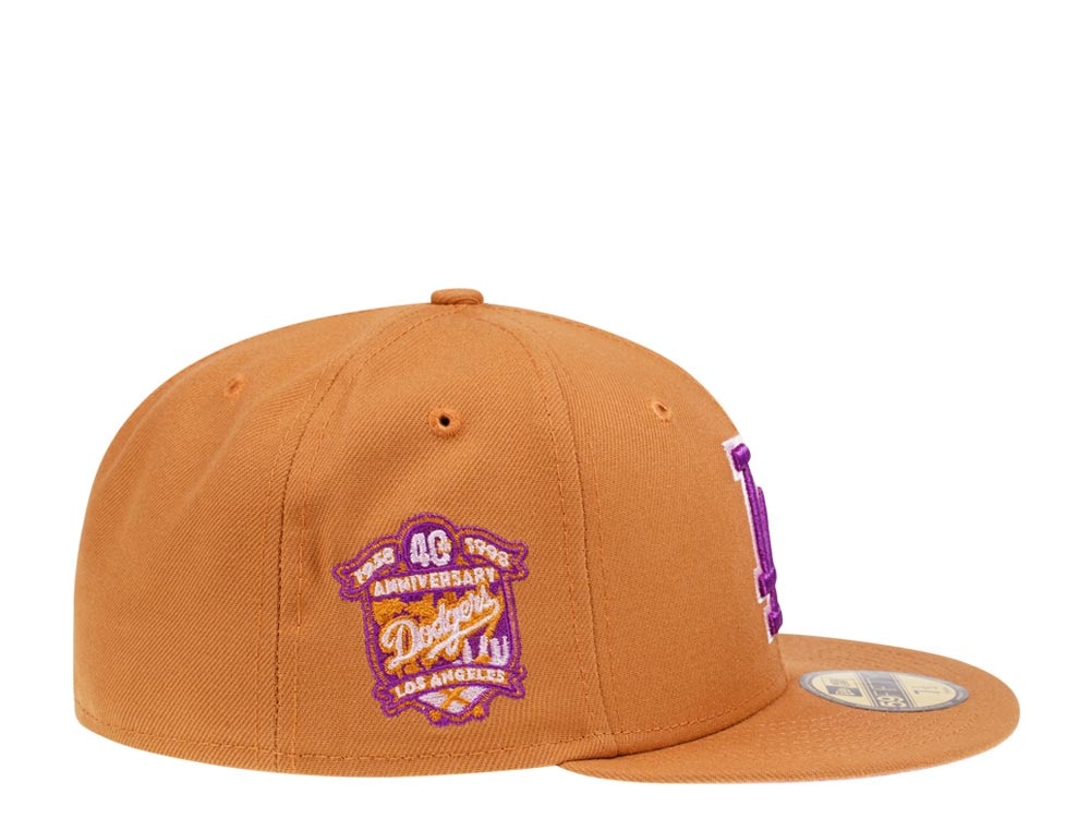 New Era Los Angeles Dodgers 40th Anniversary Panama Prime Edition 59Fifty Fitted Hat