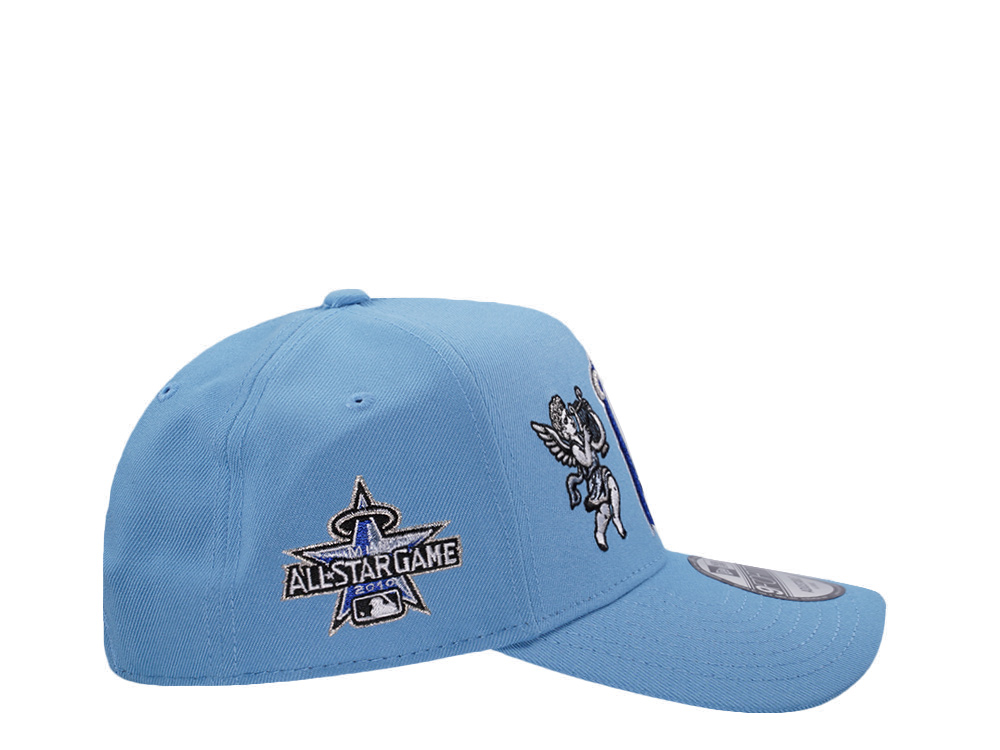 New Era Anaheim Angels All Star Game 2010 Cupids Sky Blue Prime Edition 9Forty A Frame Snapback Cap