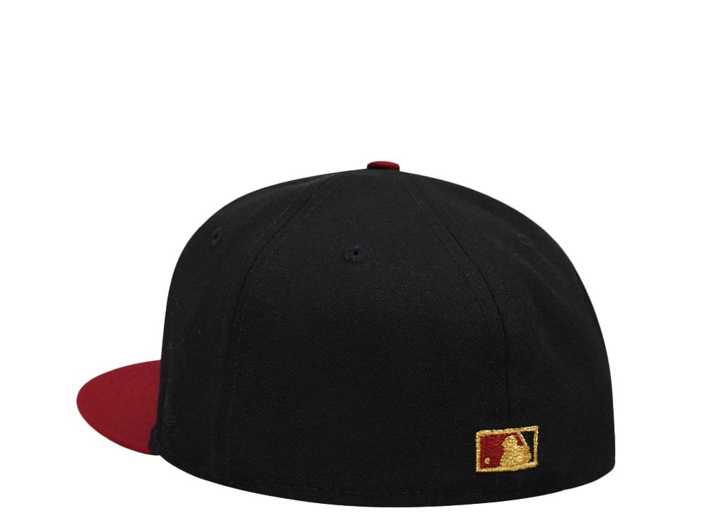 New Era Houston Astros 40th Anniversary Black Brick Gold Two Tone Edition 59Fifty Fitted Hat