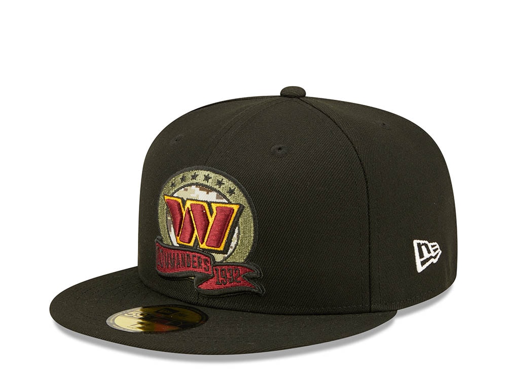 New Era Washington Commanders Salute to Service 2022 Fitted 59Fifty Hat