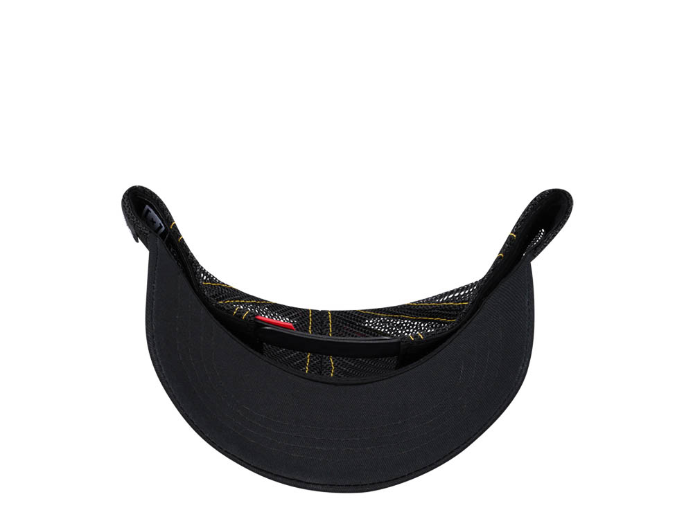 Capslab Looney Tunes Daffy Black Trucker Snapback Hat