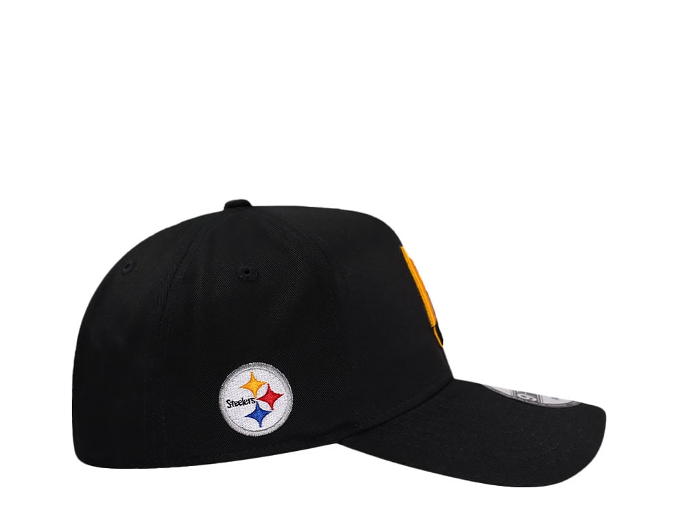 New Era Pittsburgh Steelers City Originals Black 9Forty A Frame Snapback Hat