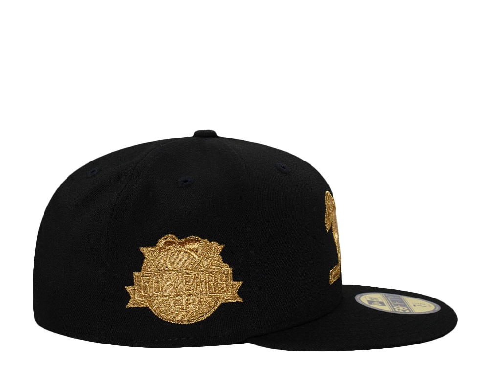 New Era Pittsburgh Penguins 50th Anniversary Black Prime Edition 59Fifty Fitted Cap