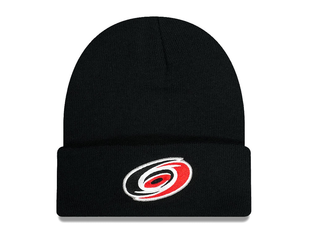 American Needle Carolina Hurricanes Cuffed Black Mutsen