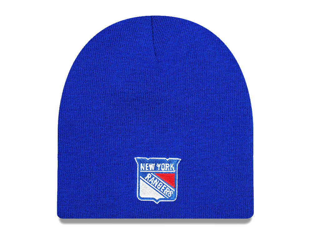 American Needle New York Rangers Cuffless Royal Mutsen