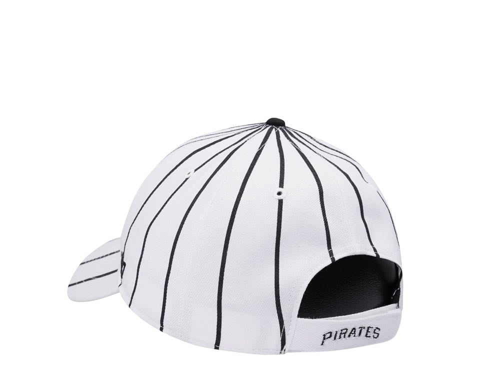 47Brand Pittsburgh Pirates White Bird Cage MVP Strapback Hat