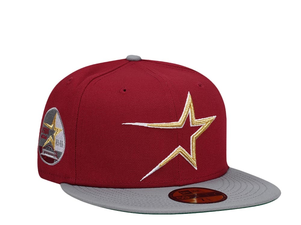 New Era Houston Astros 35th Anniversary Brick Prime Two Tone Throwback  Edition 59Fifty Fitted Hat