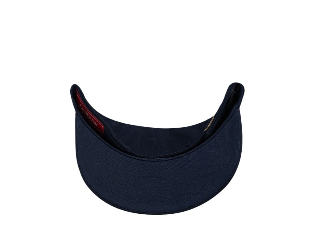 American Needle Colorado Avalanche Arena Navy Strapback Hat