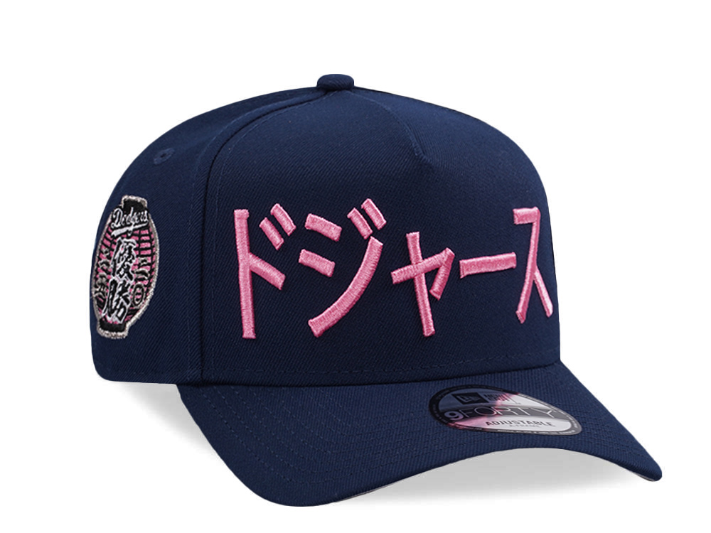 New Era Los Angeles Dodgers World Series 2026 Ocean Blue Prime Edition 9Forty A Frame Snapback Cap