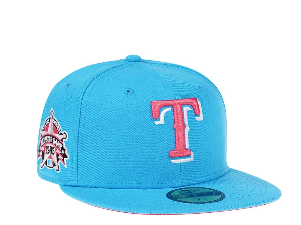 New Era Texas Rangers All Star Game 1995 Cool Lava Edition 59Fifty Fitted Hat