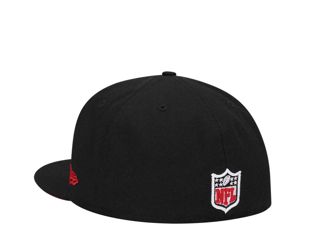 New Era Baltimore Ravens Super Bowl X Black Edition 59Fifty Fitted Hat