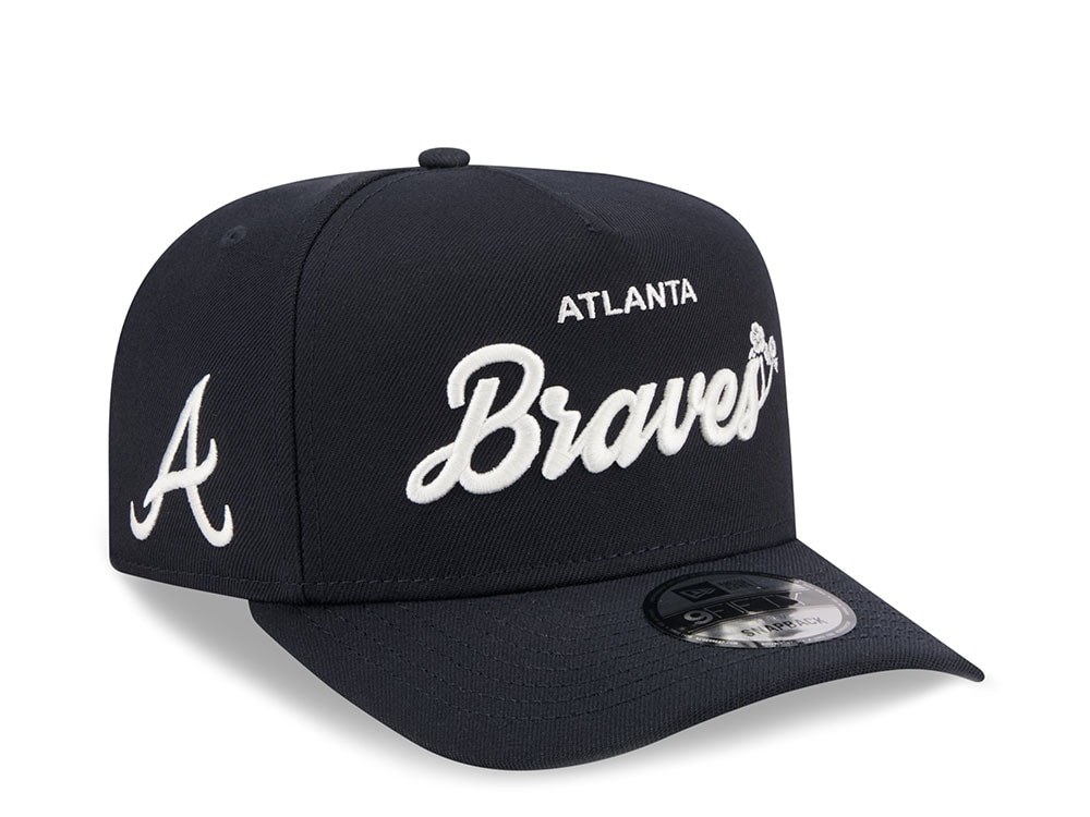 New Era Atlanta Braves Local Play 9Fifty A Frame Snapback Cap