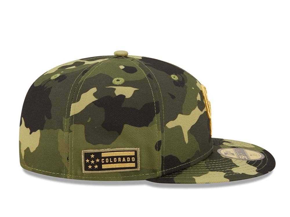 New Era Colorado Rockies Armed Forces Day 2022 59Fifty Fitted Hat