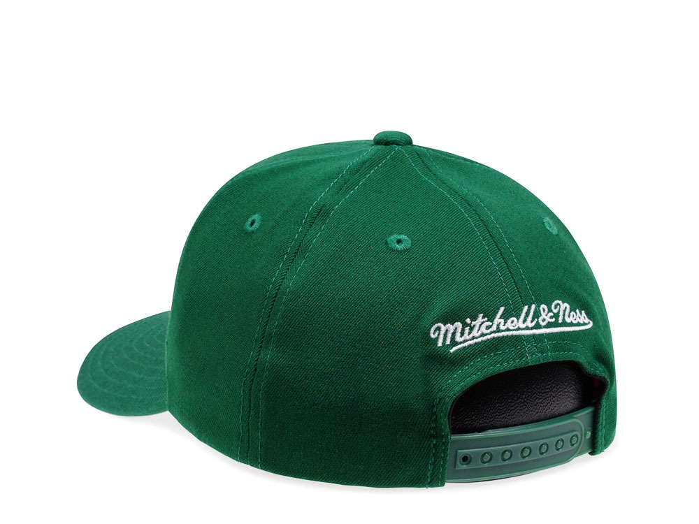 Mitchell & Ness Milwaukee Bucks Saint Red Line Flex Snapback Hat