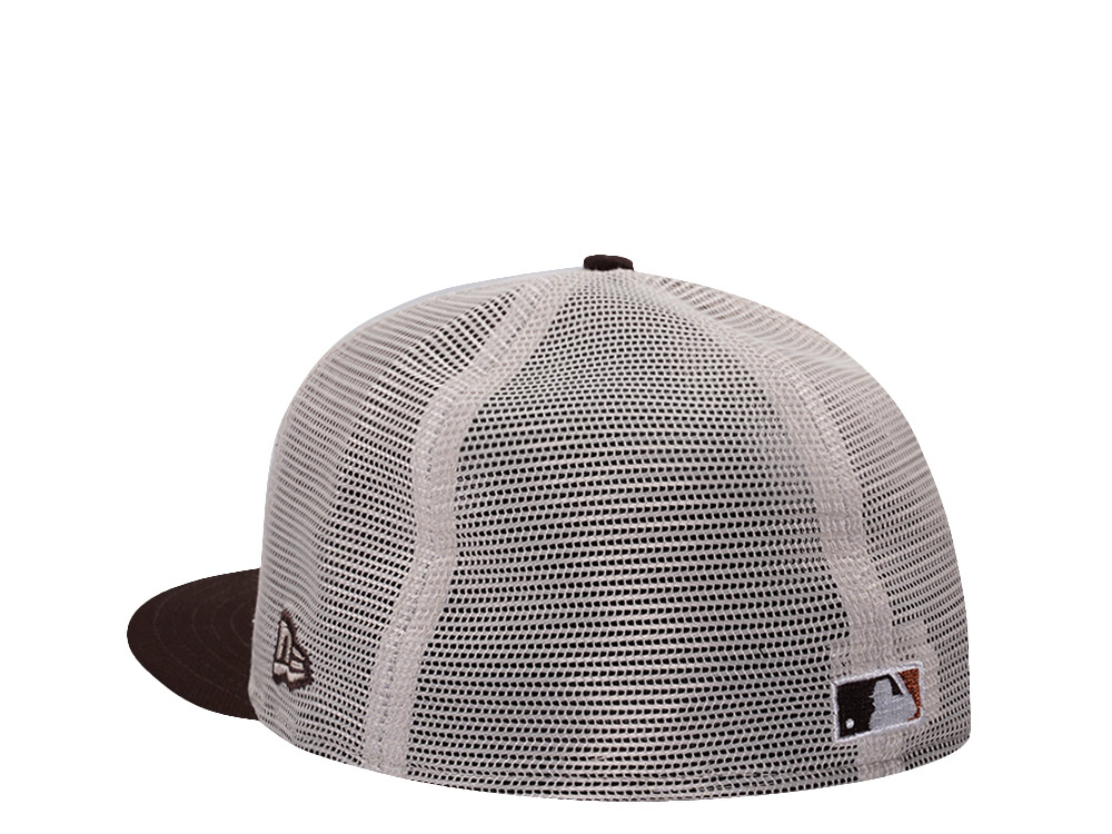 New Era Houston Astros 40th Anniversary Stone Two Tone Edition 59Fifty Trucker Fitted Cap