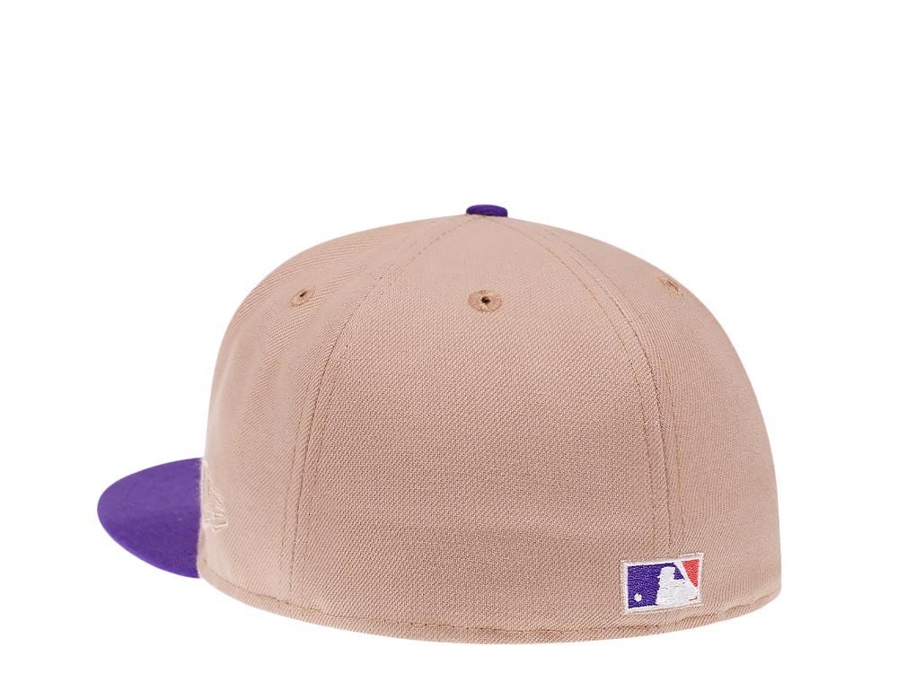 New Era Houston Astros Astrodome Camel Prime Two Tone 59Fifty Fitted Hat