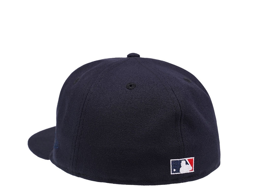 New Era New York Yankees World Series 1976 Navy and Pink Edition 59Fifty Fitted Hat