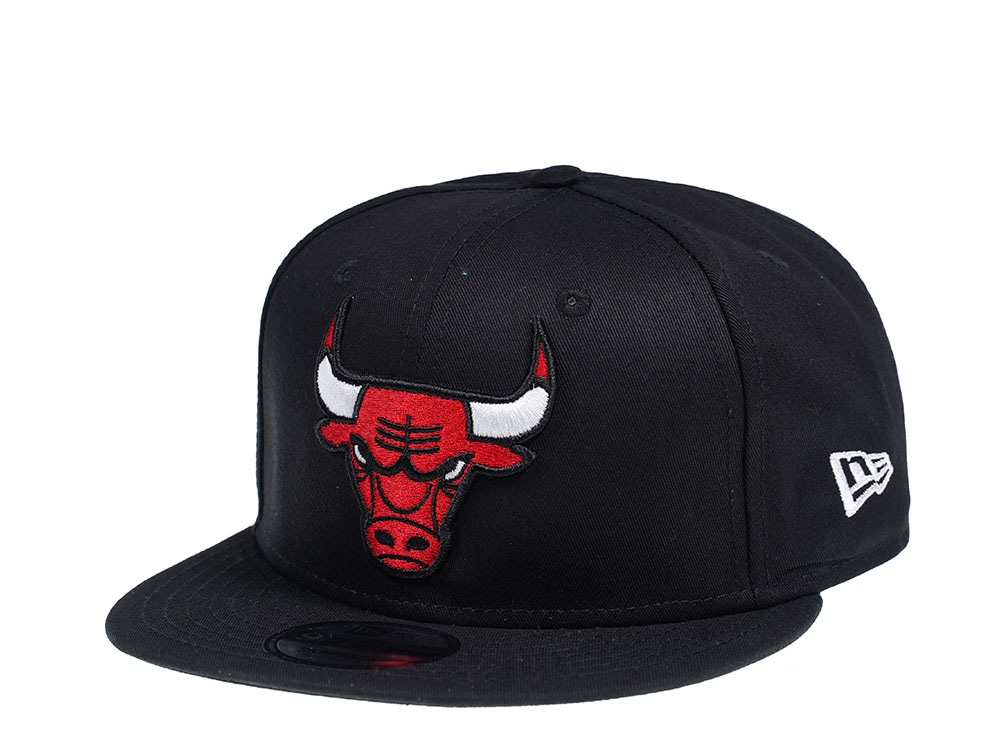New Era Chicago Bulls Classic Black 9Fifty Snapback Hat