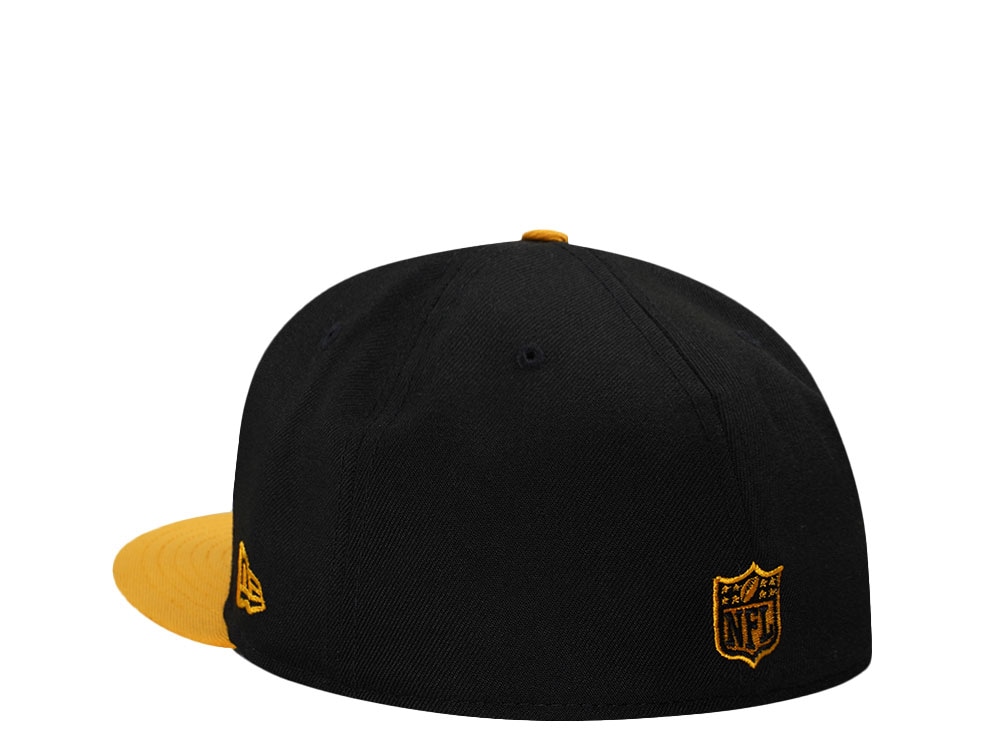 New Era Pittsburgh Steelers 40th Anniversary Super Bowl IX Two Tone Edition 59Fifty Fitted Hat