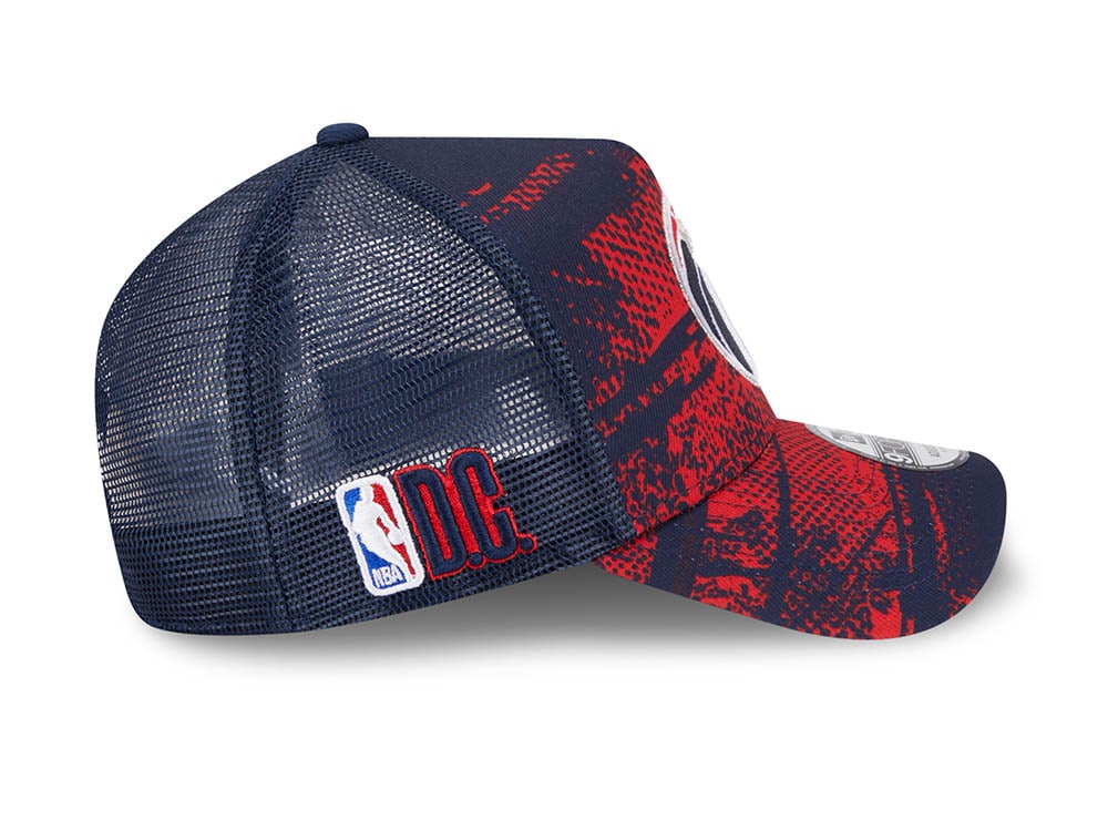 New Era Washington Wizards NBA Tip Off 2024 Trucker 9Forty A Frame Snapback Hat