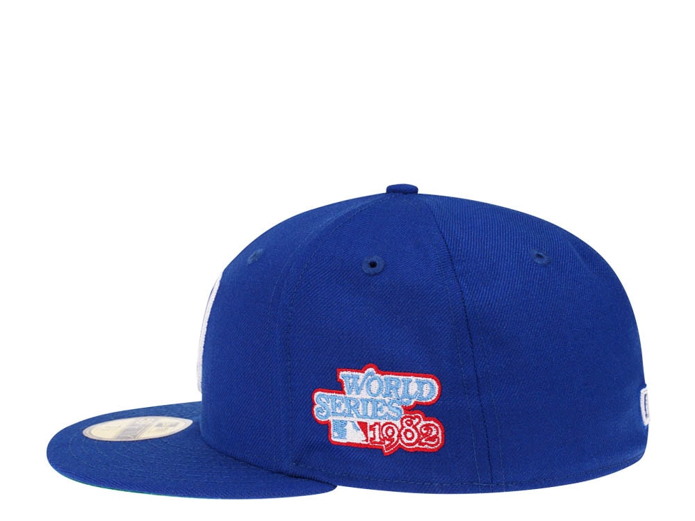 New Era Milwaukee Brewers World Series 1982 Royal Blue Edition 59Fifty Fitted Hat