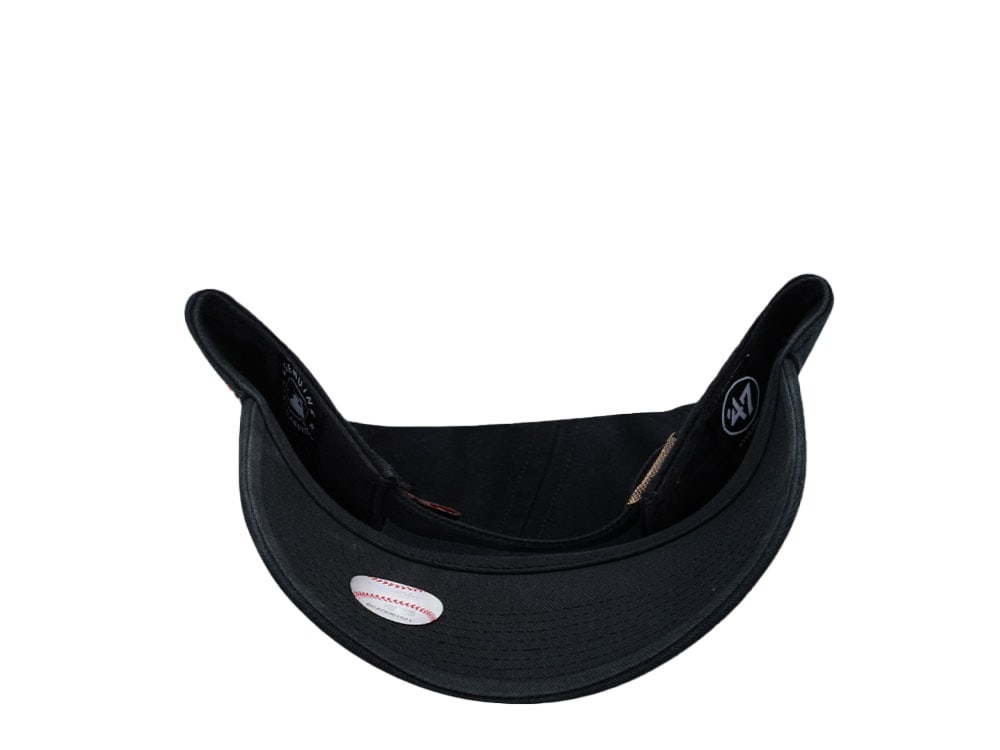 47Brand Baltimore Orioles Black Clean up Strapback Hat