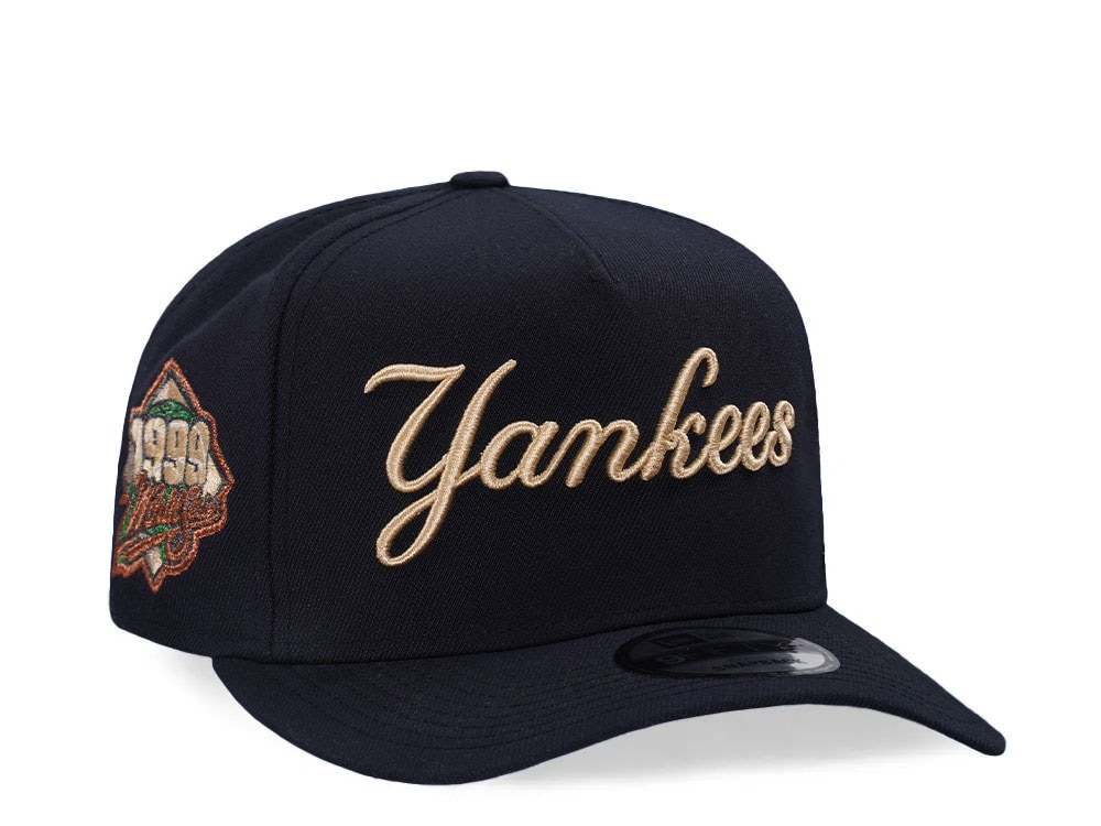 New Era New York Yankees World Series 1999 Gold Copper A Frame 9Fifty Snapback Hat