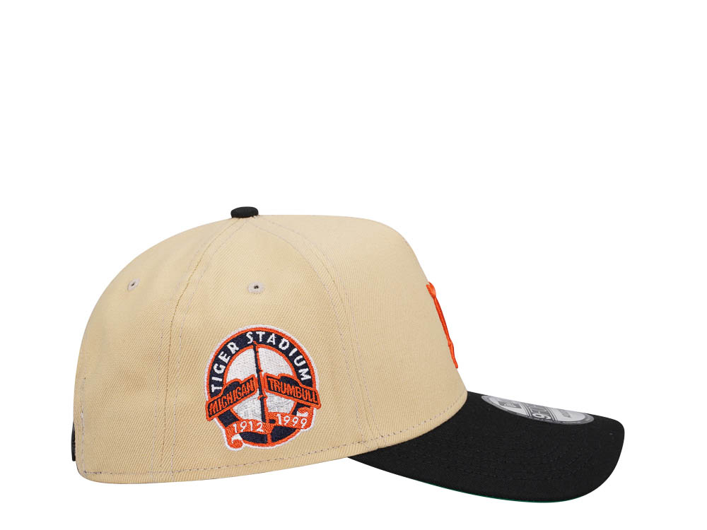 New Era Detroit Tigers Tiger Stadium Two Tone Throwback 9Forty A Frame Snapback Hat