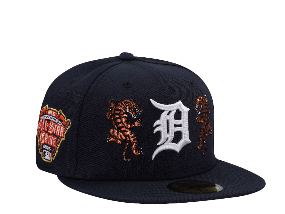New Era Detroit Tigers All Star Game 2005 Navy Prime Edition 59Fifty Fitted Cap
