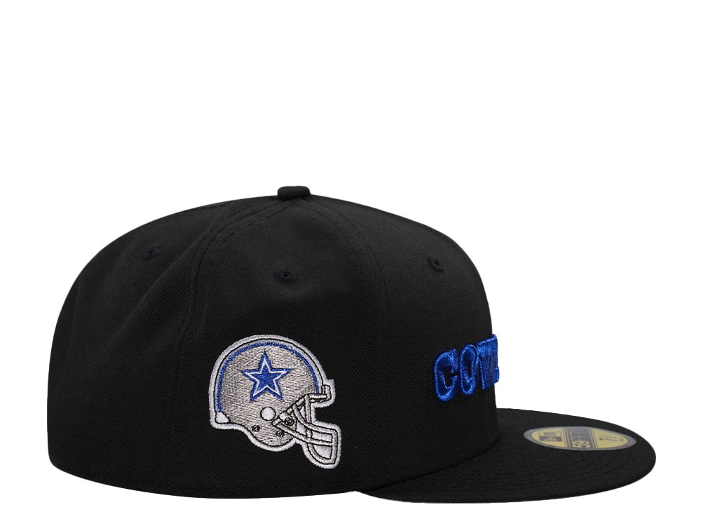 New Era Dallas Cowboys  Black 59Fifty Fitted Hat