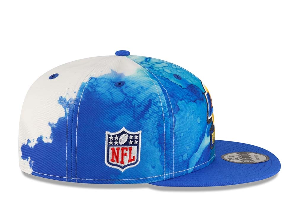 New Era Los Angeles Rams Ink NFL Sideline 2022 9Fifty Snapback Hat