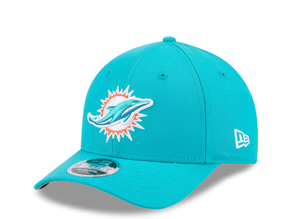 New Era Miami Dolphins NFL Team 9Forty M Crown Snapback Cap
