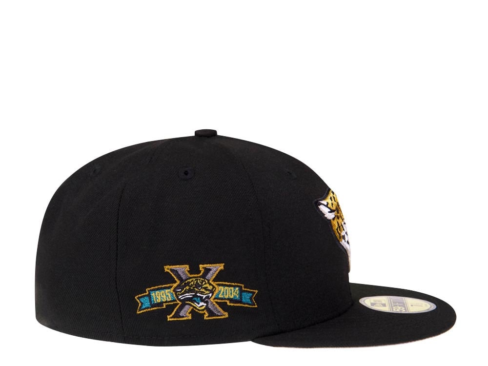 New Era Jacksonville Jaguars 10th Anniversary Black Classic Prime Edition 59Fifty Fitted Hat