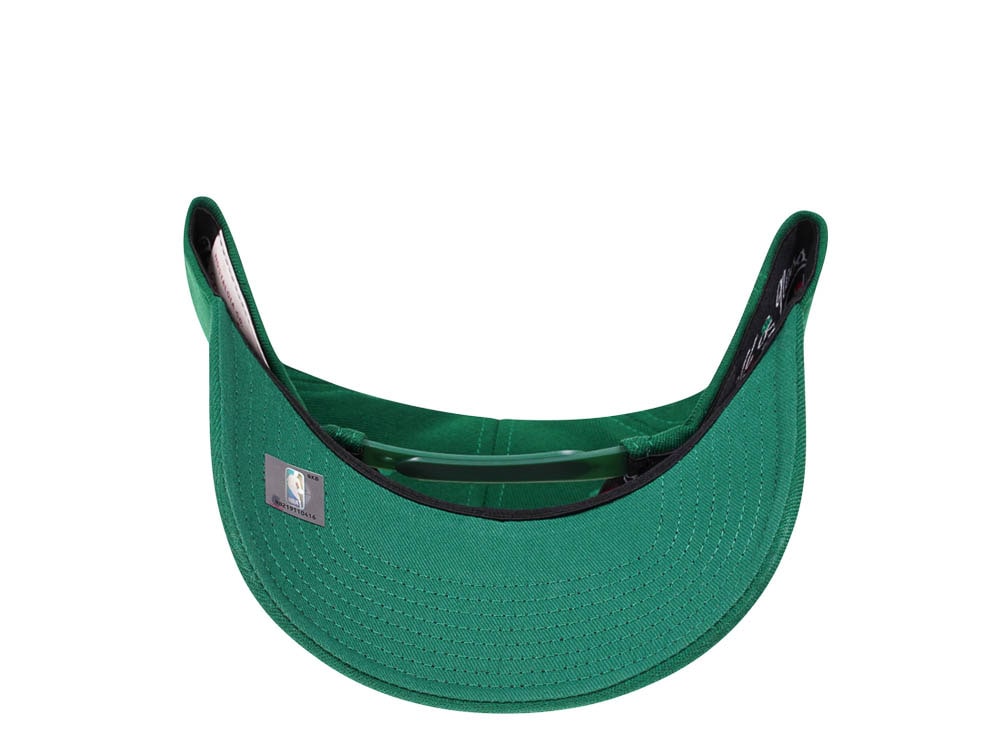 Mitchell & Ness Brooklyn Nets Green Red Line Flex Snapback Hat