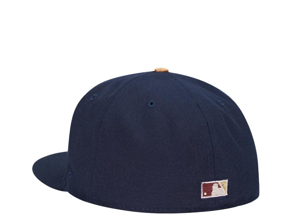 New Era Milwaukee Brewers All Star Game 2002 Cool Gold Edition 59Fifty Fitted Hat