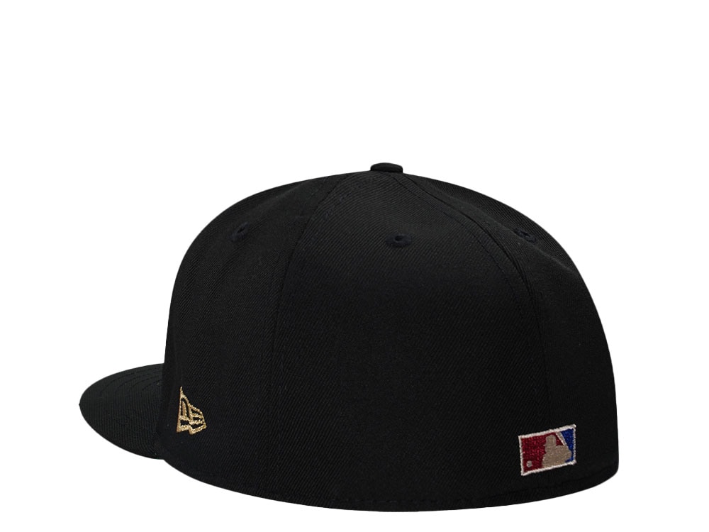 New Era Pittsburgh Pirates Black Metallic Letters Edition 59Fifty Fitted Hat