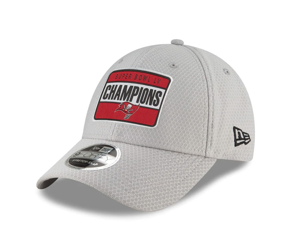 New Era Tampa Bay Buccaneers Super Bowl LV Parade 9Forty Stretch Snapback Hat