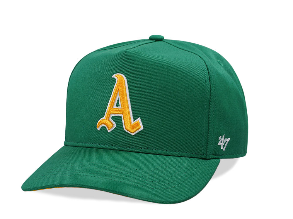 47Brand Oakland Athletics Kelly Green Cooperstown Hitch Snapback Hat