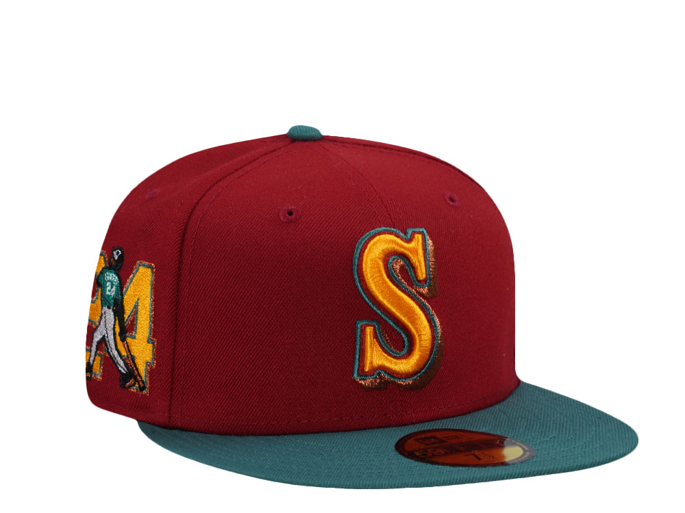 New Era Seattle Mariners Griffey Jr. Red Two Tone Edition 59Fifty Fitted Cap