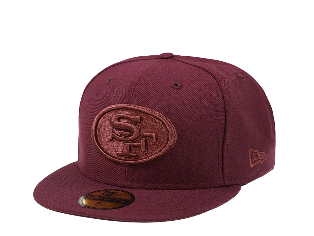 New Era San Francisco 49ers Maroon Edition 59Fifty Fitted Hat