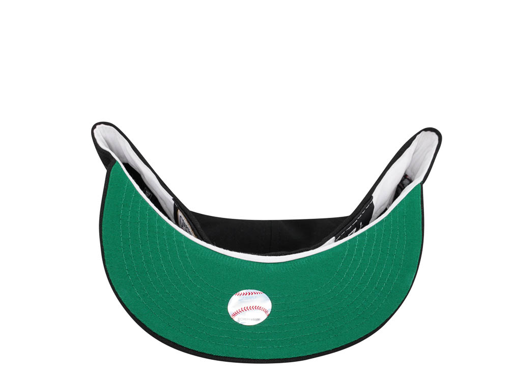 New Era Cincinnati Reds Inaugural Season 2003 Black Dome Throwback Edition 59Fifty Fitted Hat