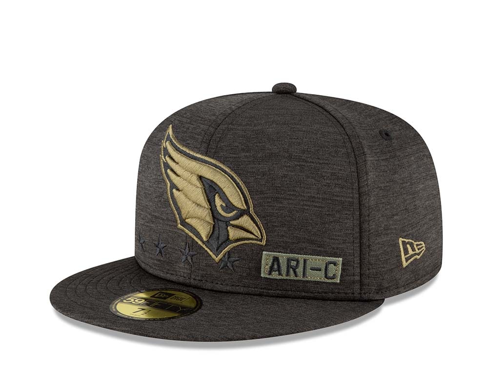 New Era Arizona Cardinals Salute to Service 2020 Fitted 59Fifty Hat