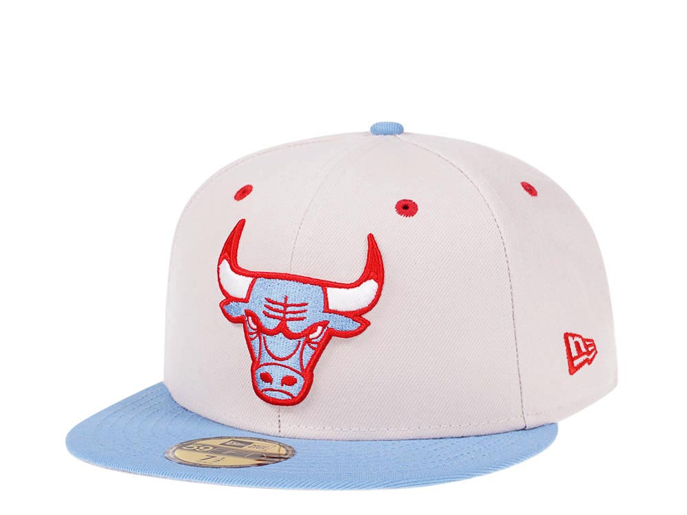 New Era Chicago Bulls Stone Two Tone Edition 59Fifty Fitted Hat